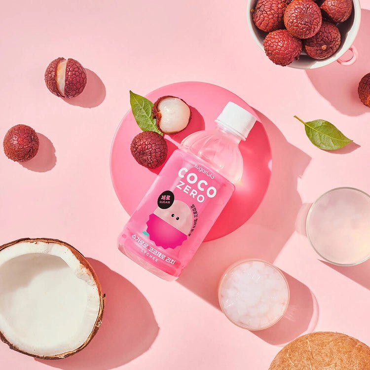 SUGARLOLO Coco zero lychee 코코제로 리치 340ml